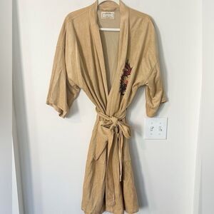 Weldon VTG 1950’s Red Dragon Logo’s Men’s Robe O/S